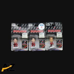 Lot of 3 Headliners Figures - Patrick Roy & Jeremy Roenick NHLPA Corinthian 1996